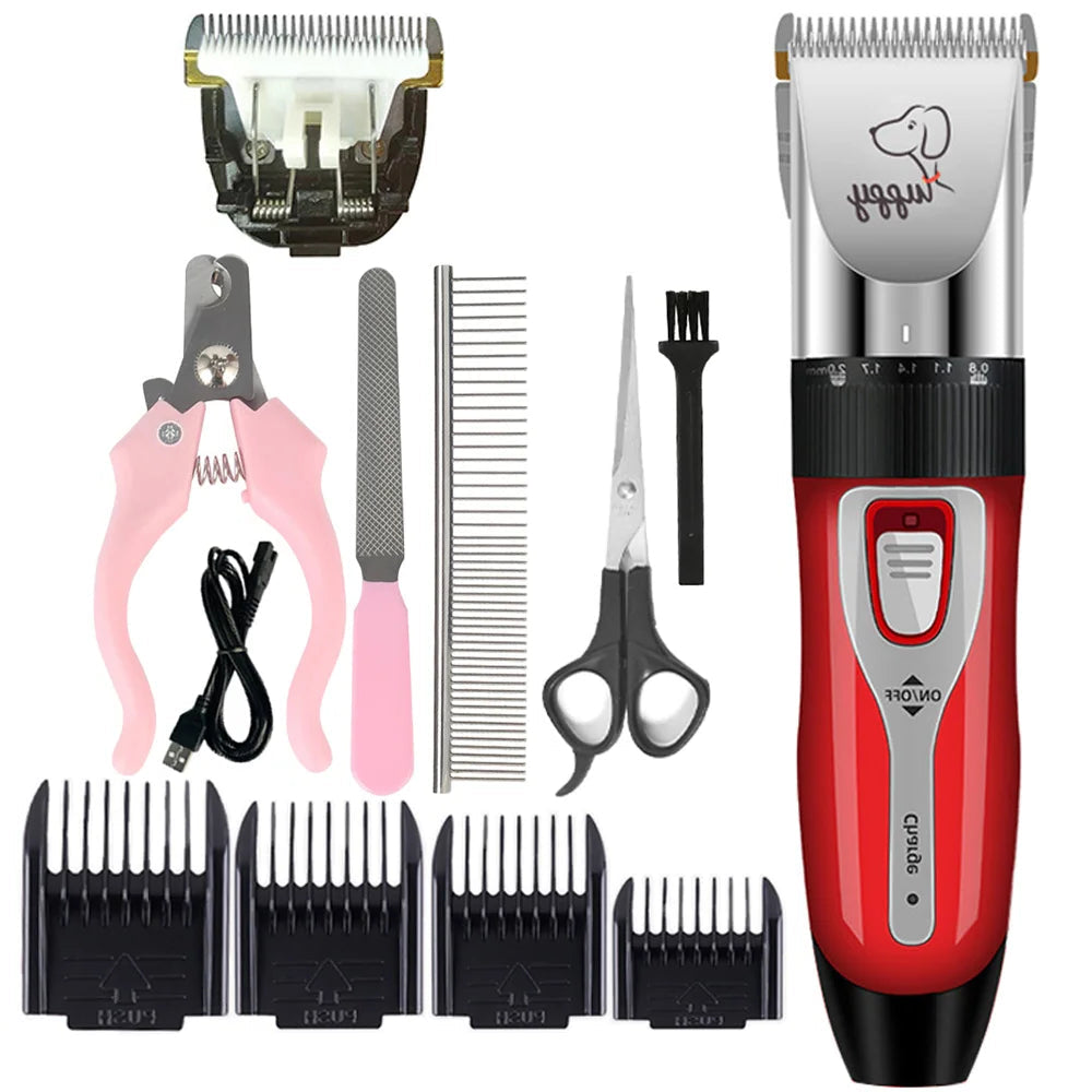 Dog trimmer for long hair — Powerful and quiet blades