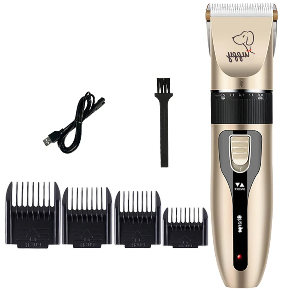 Dog trimmer for long hair — Powerful and quiet blades