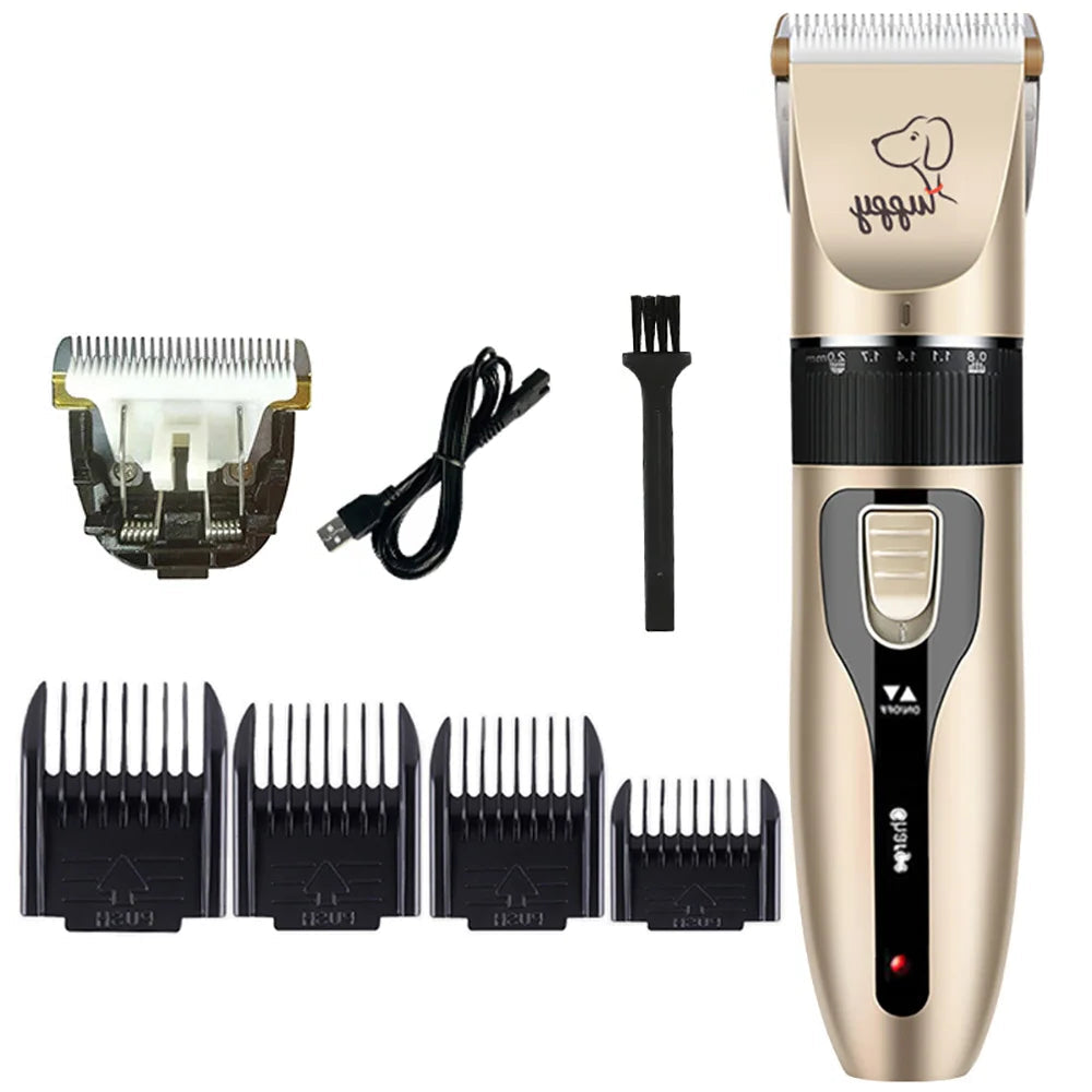Dog trimmer for long hair — Powerful and quiet blades
