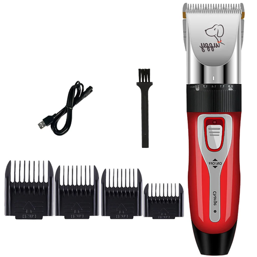 Dog trimmer for long hair — Powerful and quiet blades