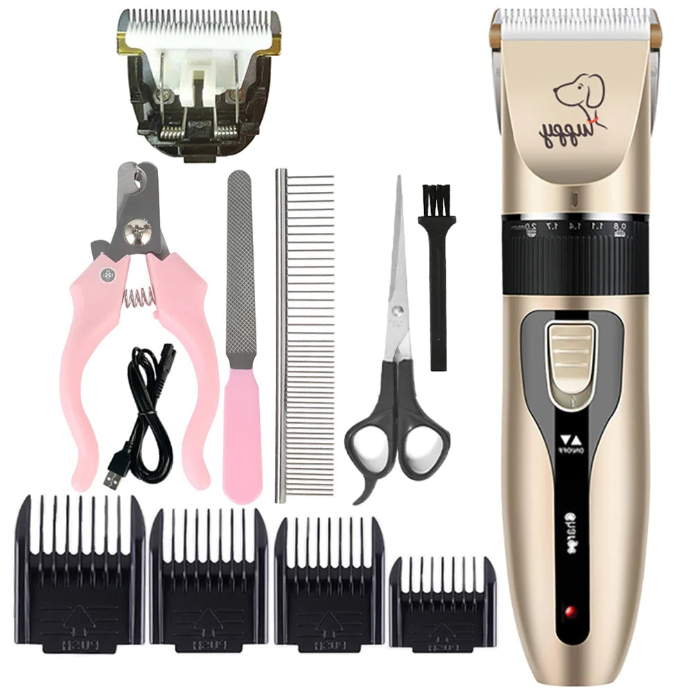 Dog trimmer for long hair — Powerful and quiet blades
