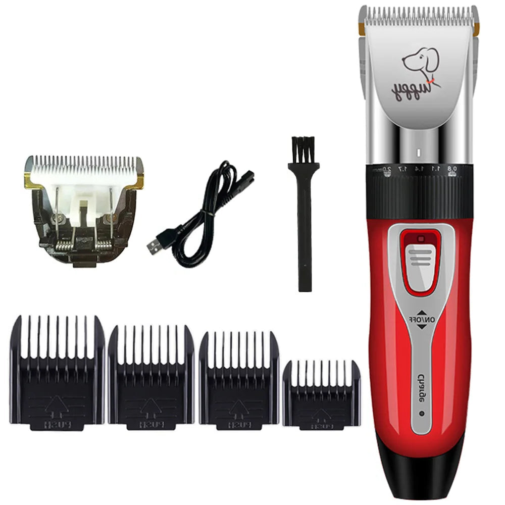Dog trimmer for long hair — Powerful and quiet blades