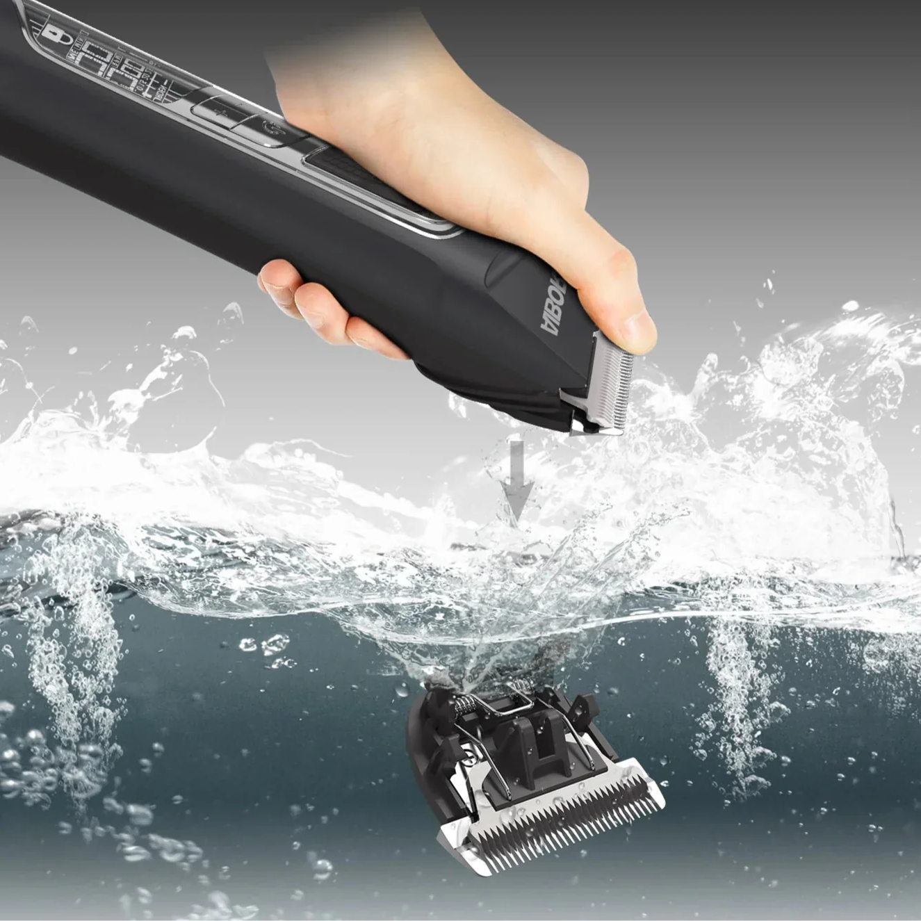 Professional dog clipper — Titanium blades & quiet motor