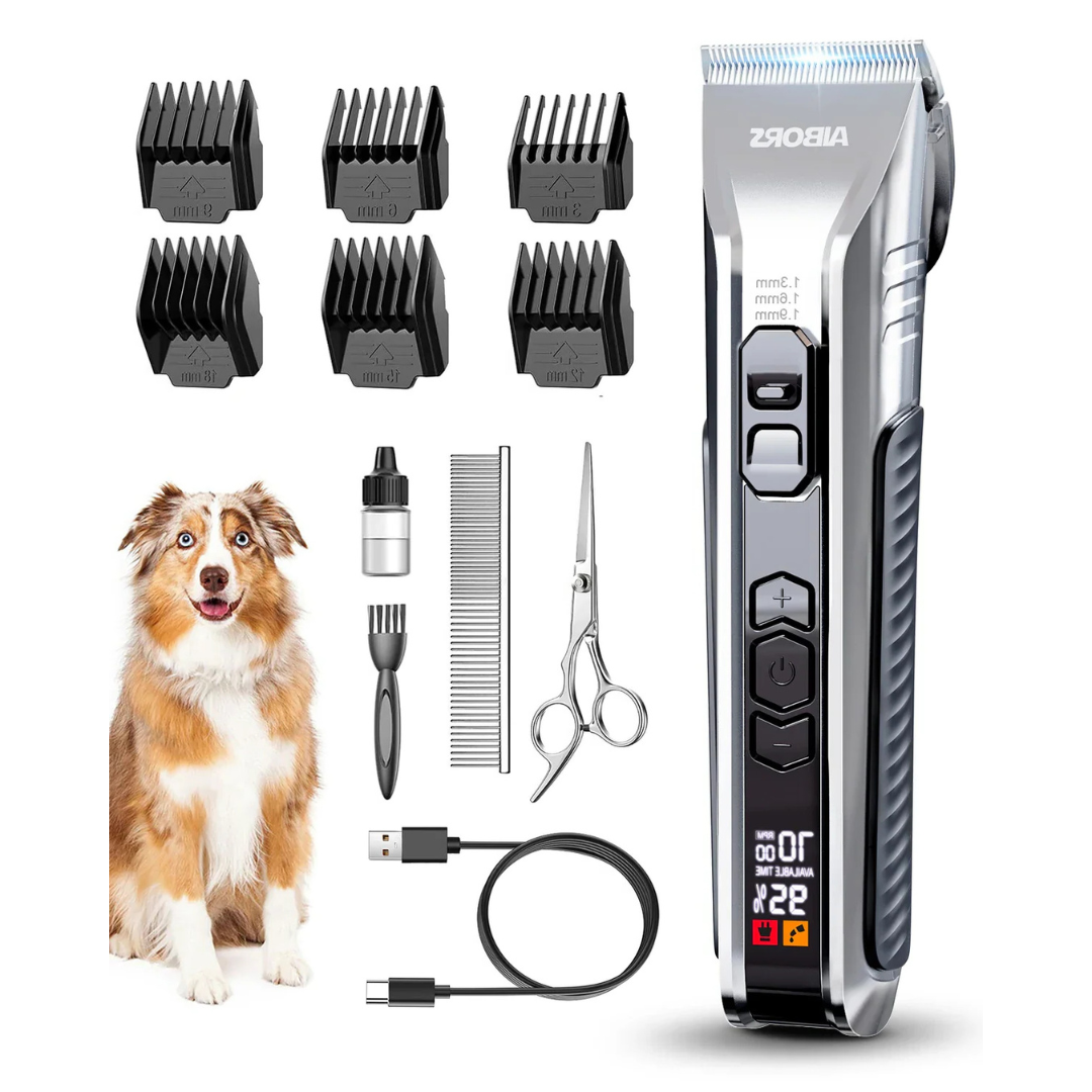 Professional long-hair dog clipper — Ideal for Golden Retrievers, Collies...