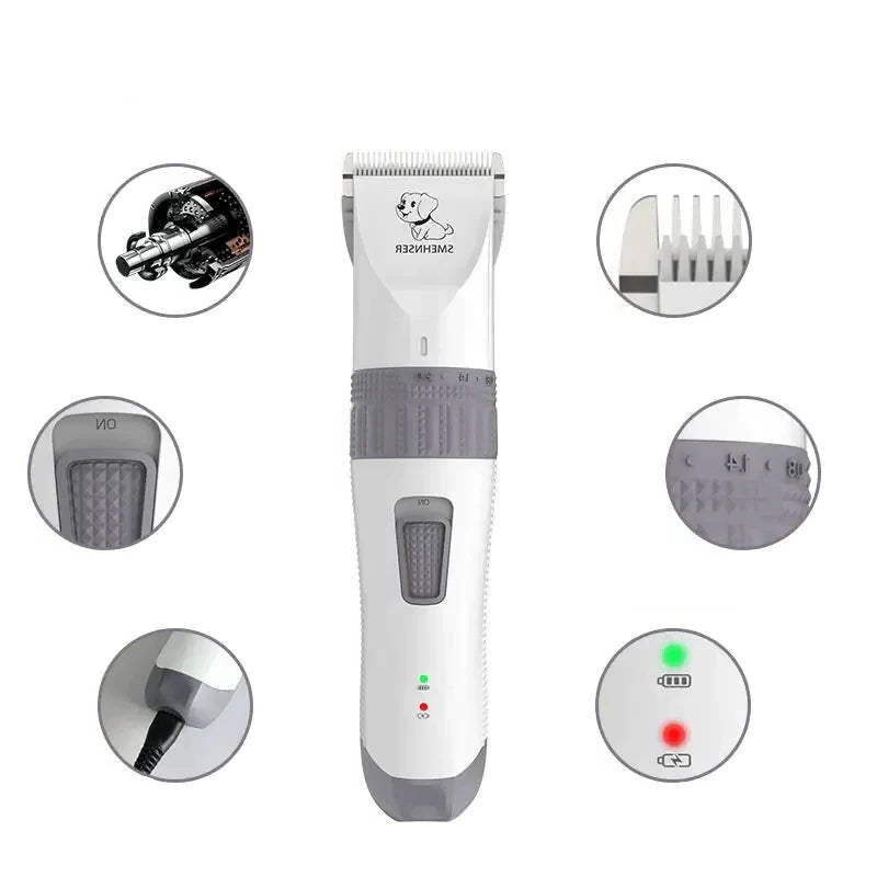 Professional long-hair dog clipper — Quiet and high performance