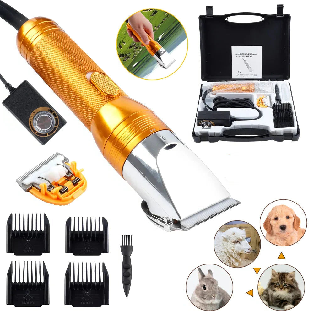 Professional pet trimmer — For full coat grooming, durable blades