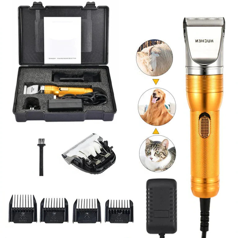 Professional pet trimmer — For full coat grooming, durable blades