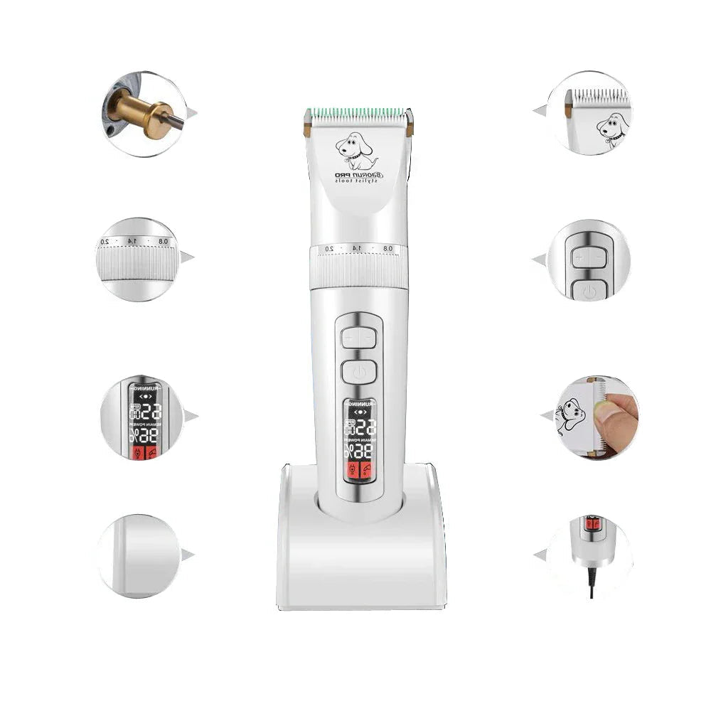 Silent dog clipper — Ideal for home grooming