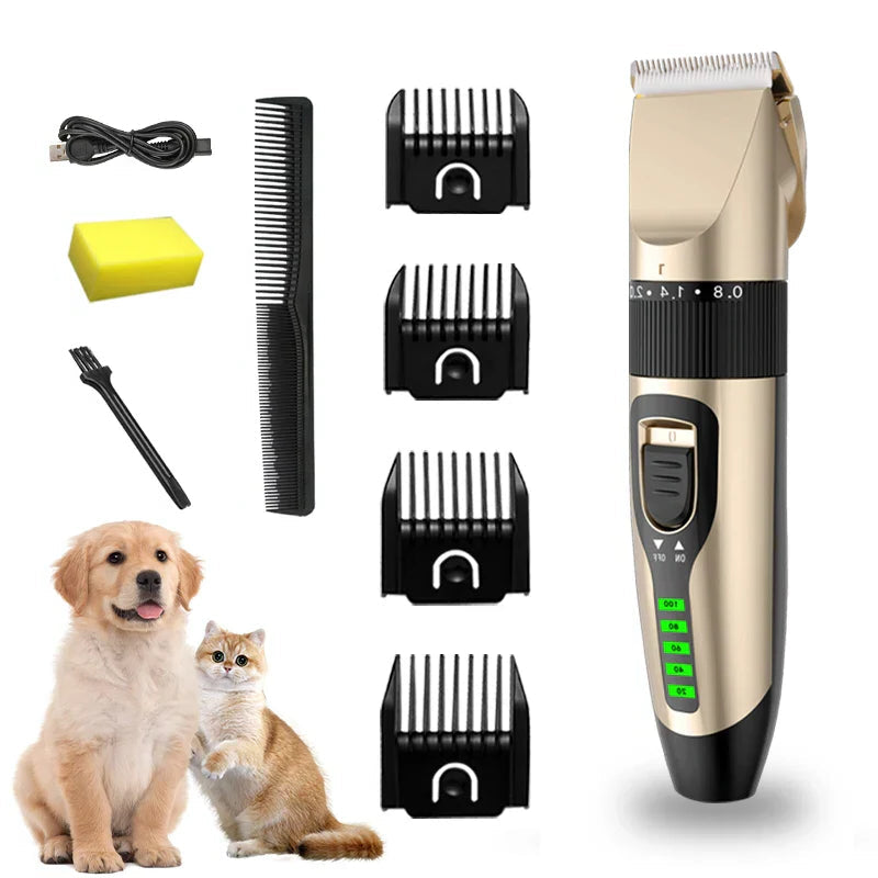 Silent pet clipper — For dogs, cats and small rodents